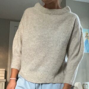 Everlane Alpaca Boatneck Sweater